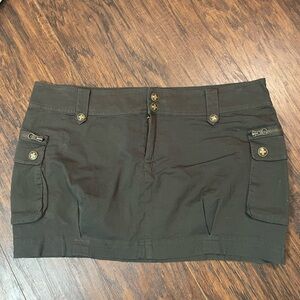 Forever 21 Olive Green Mini Skirt